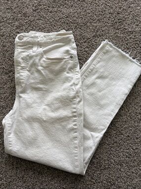 Madewell Cream/White Jeans